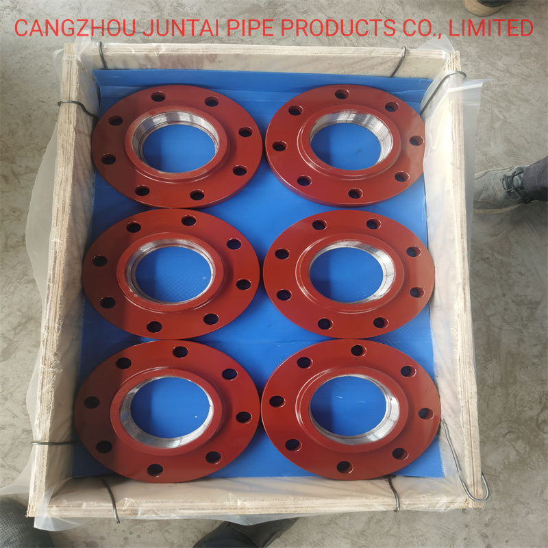 Slip-on flange in carbon steel